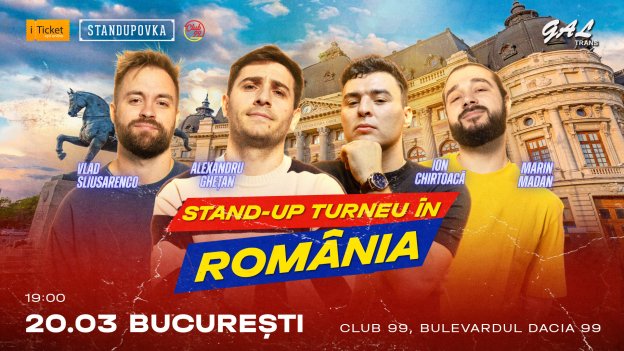 Stand Up Turneu în România - București