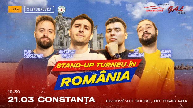 Stand Up Turneu în România - Constanța