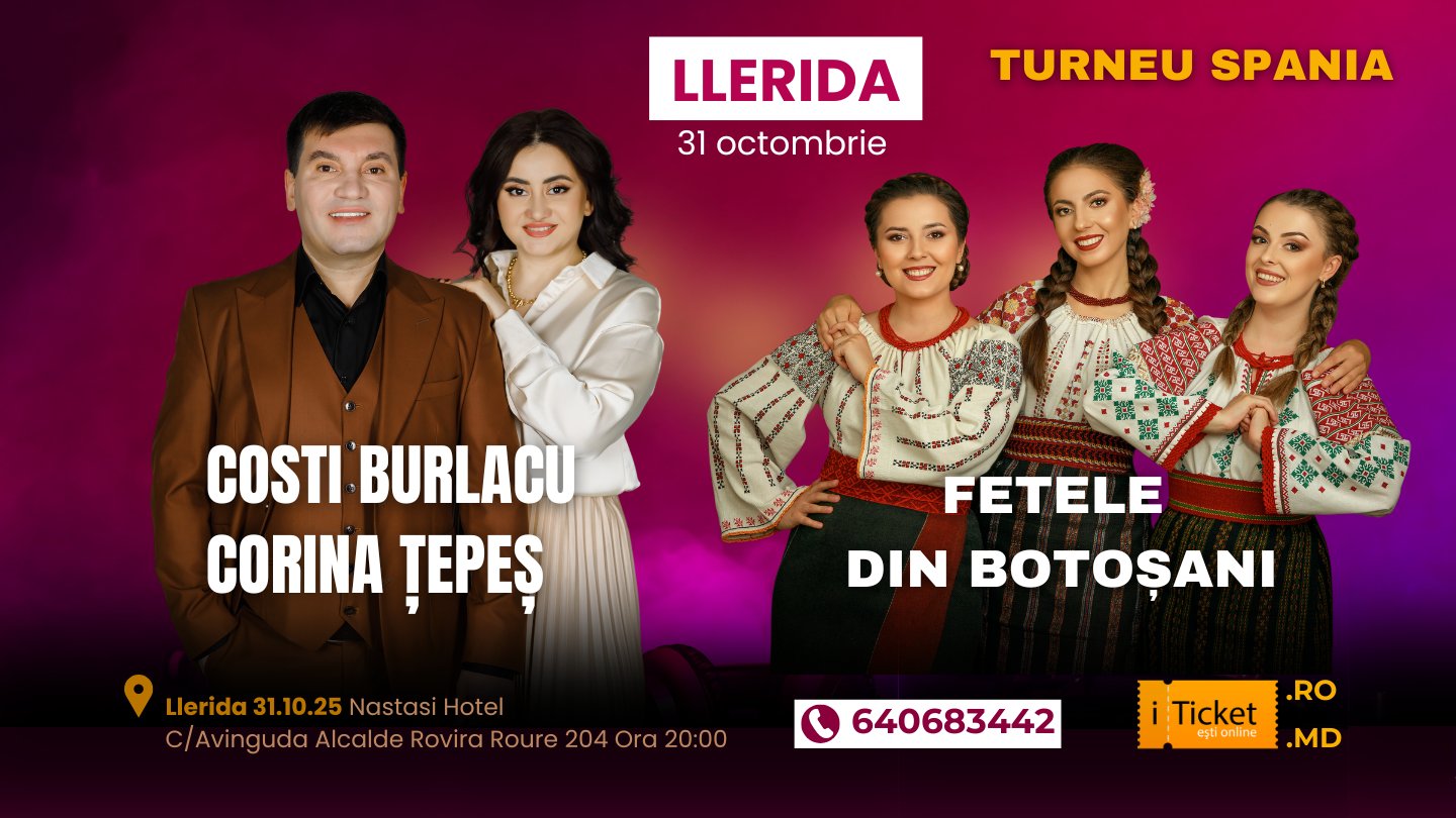 Lleida Costi Burlacu și Corina Țepeș 