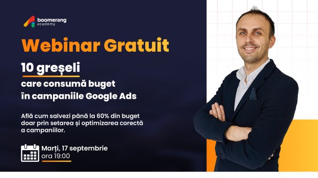 10 Greșeli care Consumă Buget în Campaniile Google Ads