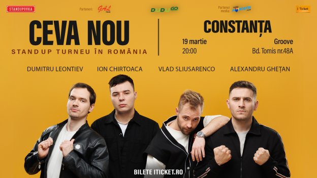 CEVA NOU Standup turneu în România - Constanța