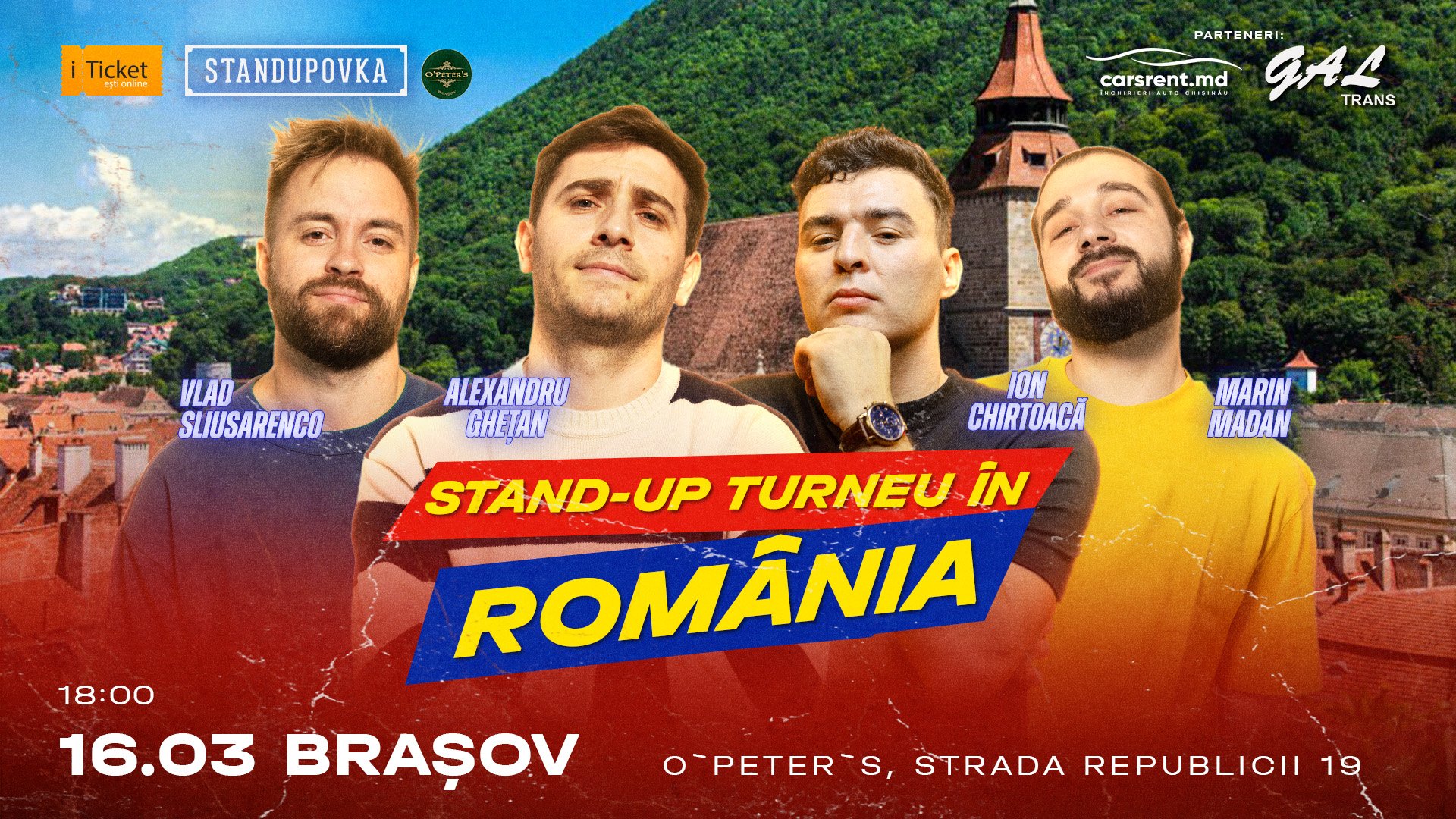 Stand Up Turneu în România - Brașov